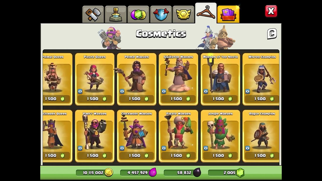I got 3200 trophies and 2000 gems (Clash of clans)