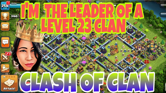I'M A CLAN LEADER of a  LEVEL 23 CLAN in  CLASH OF CLAN #COC #clashofclans