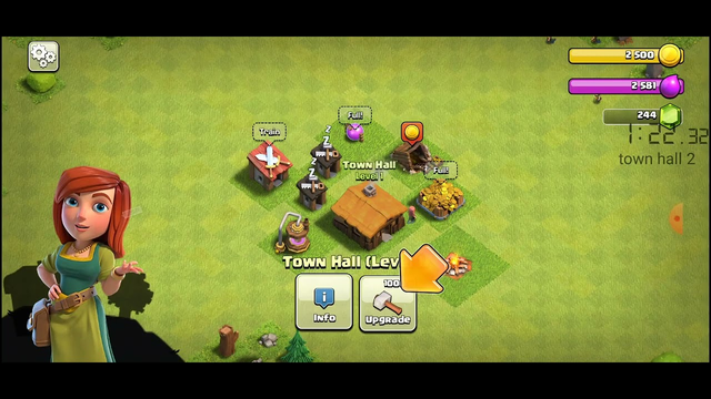 (NEW PB) Clash of Clans speedrun town hall 3 any% in 3:21,60