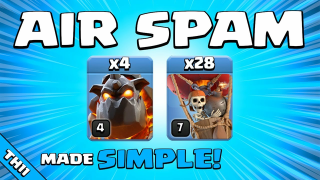 LAVA SPAM BLIZZARD = MUST LEARN STRATEGY! TH11 Attack Strategy | Clash of Clans