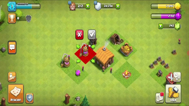 CLASH of CLANS gameplay 1