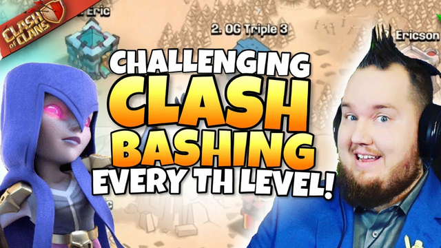 @Clash Bashing!! can't stop my WITCH and YETI SPAM at EVERY TH LEVEL! Clash of Clans