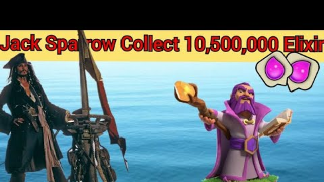Jack Sparrow Attacking | Clash of Clans | All Time Loot(Money) ATM Watch till End