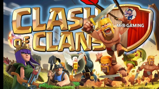 Clash Of Clans Farming With Queen Walk Miner.