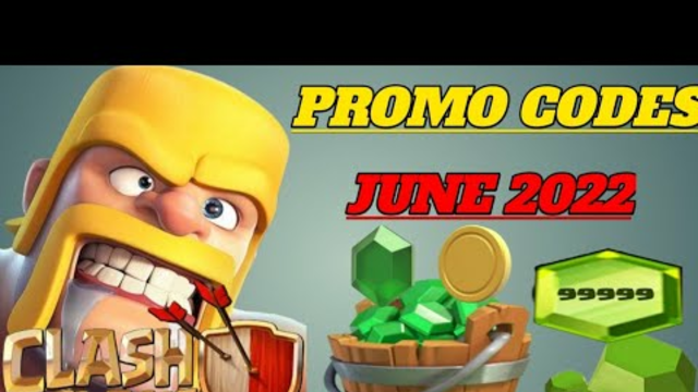 clash of clans promo codes june 2022!clash of clans new codes