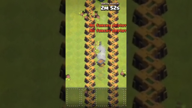 50 Sneaky goblins vs 20 spring traps clash of clans