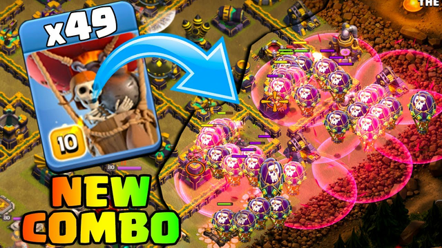 49 Balloons Attack Strategy - Best New Combo Th14 Attack Strategy 2022 Clash OF Clans Town Hall 14