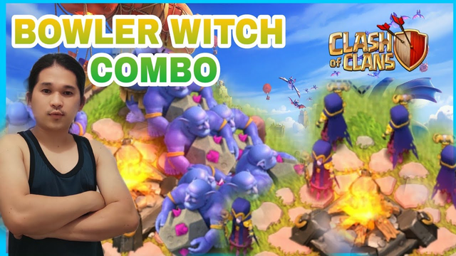 BOWLER WITCH COMBO | CLASH OF CLANS | SWIPER31 | ARWIN CHANNEL