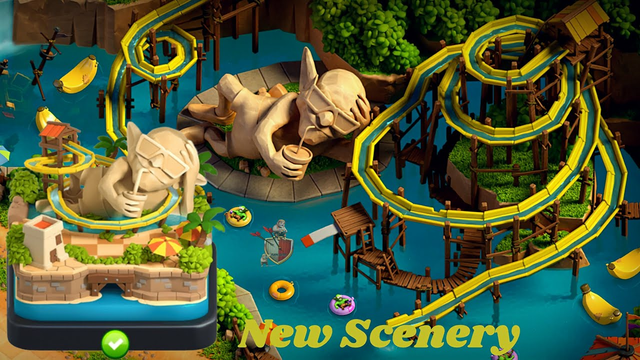 Summer Scenery | Clash Of Clans New Summer Scenery | COC New Scenery