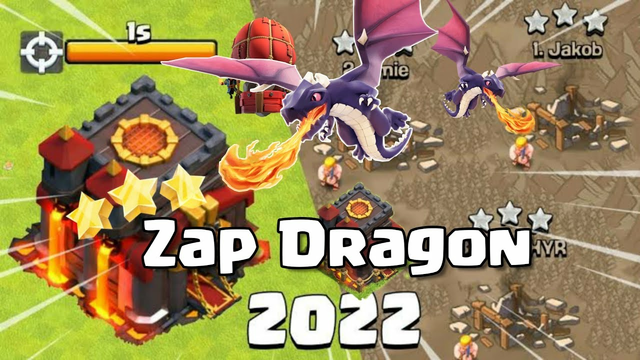 Clash Of Clans Town Hall 10 Attack Strategy 2022 | Zap Dragon Strategy Clash Of Clan - COC | Mr Moon