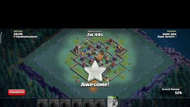 ||Builder Base Attack clash of clans Gameplay||