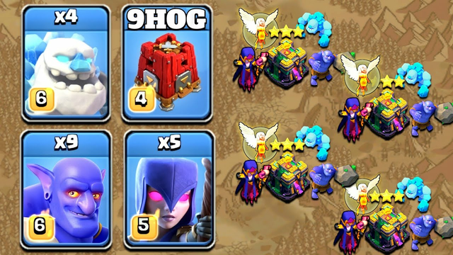 Best Th14 Ice Golem Bowler Witch Attack With Healer!! Clash of Clans Th14 Attack Strategy 2022