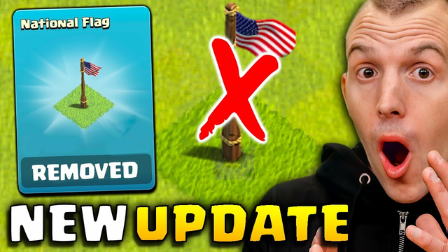 New Update! Balance Changes and Flags Removed (Clash of Clans)