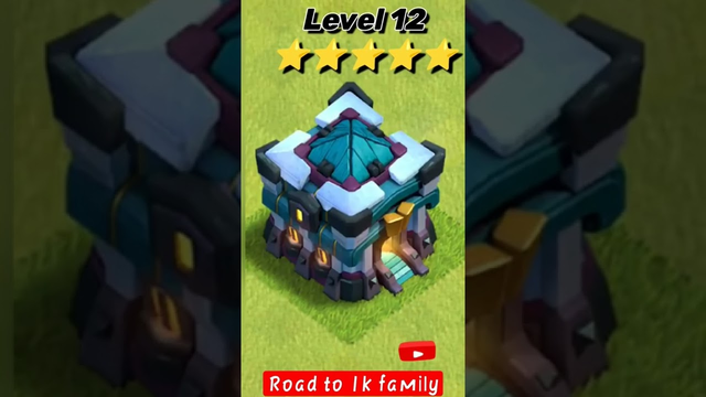 Every level building series. shorts 1. Townhall Clash of clans #clashofclans #playwithsameer #coc