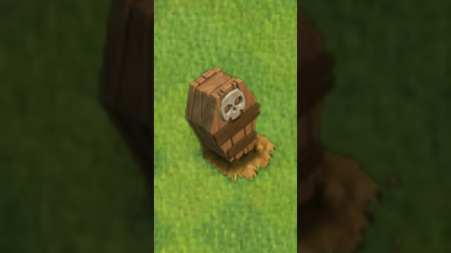 all level of skeleton traps in clash of clans