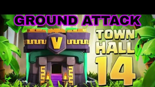 CLASH OF CLANS | GROUND ATTACK ON CLAN WAR | TOWN HALL 14 (TH14) USING YETI + QUEEN WALK || Ronel TV