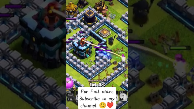 Super Archer+5Healers v/s TH13 Max | Clash of Clans   #ClashOfClans #clashofclanshighlights #gaming