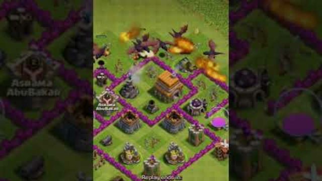 LMAO! Destroying TH 6 with Dragons in Clash of Clans