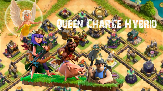 Queen Charge Hybrid Hits | Legend League | Town Hall 14 | Clash of Clans | Faerie Fire
