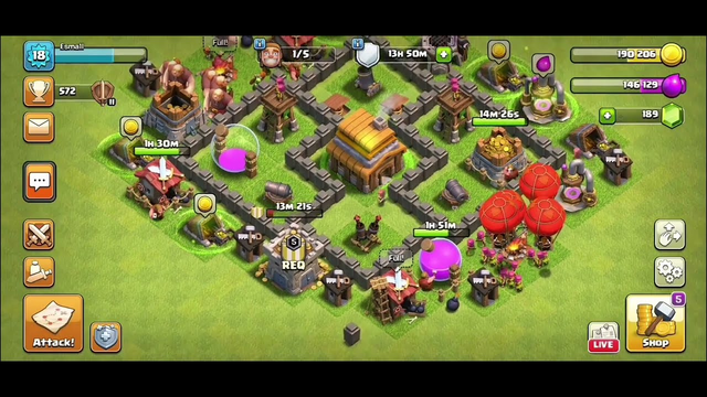 Clash of Clans, TH 4 is max now, lets go to upgrade to TH 5!