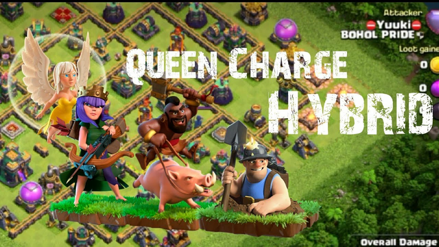 Queen Charge Hybrid Hits | Legend League | Town Hall 14 | Clash of Clans | Yuuki