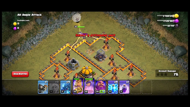 Clash of Clans All Angle Attack Walkthrough