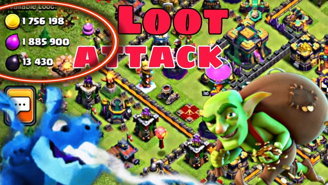 Best Loot attack ever clash of clans