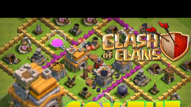 Clash of clans - SOY Ayuntamiento 7!!!!