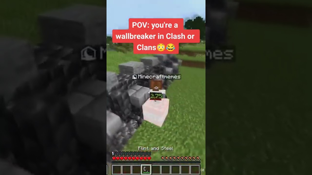 Wallbreaker in Clash of Clans #minecraft #gaming #review #minecraftbuild #youtube #shorts