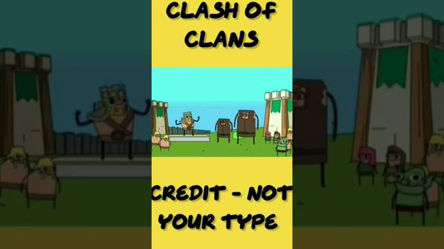 CLASH OF CLANS #notyourtype #short #viral #funnyvideo #trending #1m #rgbucketlist #angryprash