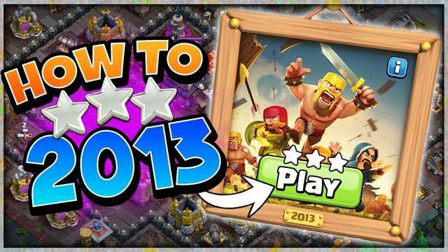 Easily 3 Star GoWiPe 2013 Challenge (Clash of Clans)