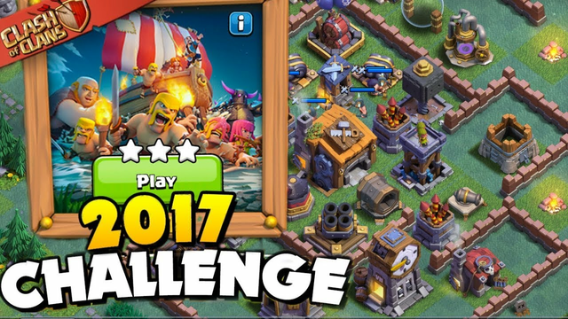 Easily 3 Star The 2017 Challenge In Clash of Clans | 3 Star Under 2 Minutes (Easy Tutorial)