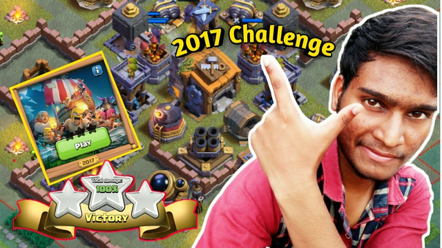 Easily 3 Star Attack in 2017 Challenge (Clash Of Clans)
