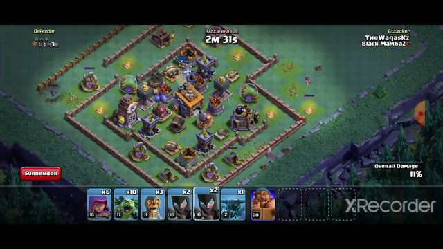 COC CLASH OF CLANS  BUILDER VILLAGE VERY CLOSE ATTACK. GAME FOR FUN & EARN VEDIO by @TheWaqaskz
