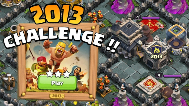 Easily 3 Star the 2013 Challenge Clash of Clans