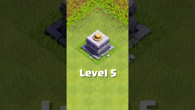 coc crusher levels With animation clash of clans #clashofclans #shorts