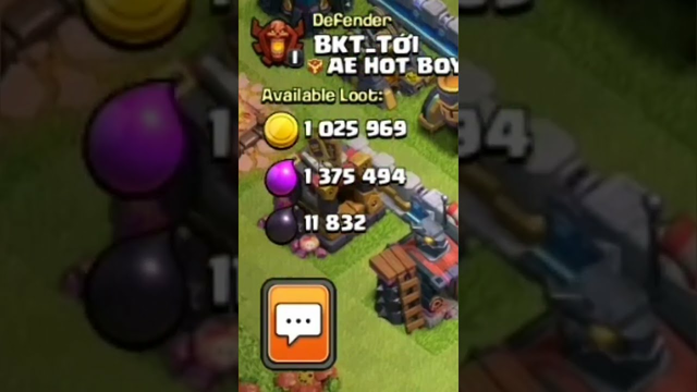 2.4 mill lucky clash of clans attack #clashofclansattacks #loot #coc