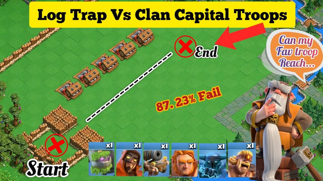 Best Clan Capital troop to Remain Alive.  @Clash of Clans  Clashood
