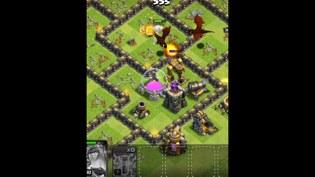how perfect 11 lightning spell looks like #shorts #youtubeshorts #coc