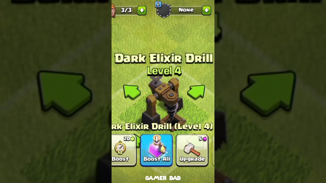 Dark elixir drill Level 1 to Max - Clash of clans