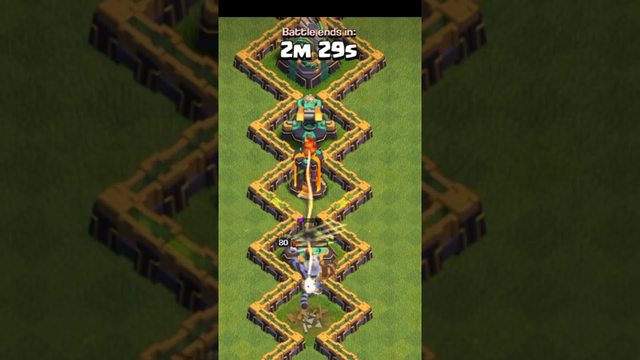 all defense vs max barbirian king in clash of clans.#coc #shorts #clashofclans #shortvideo #faded.
