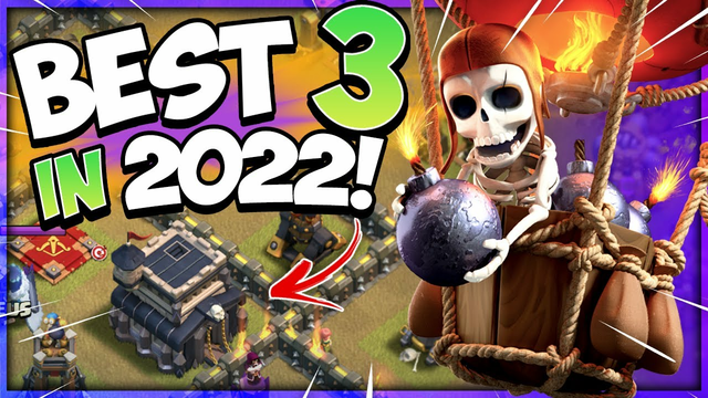 3 of the Best TH9 Attack Strategy 2022 for War (Clash of Clans)
