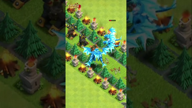 Electro Dragon Army Vs All Levels Air Defense | Clash of Clans