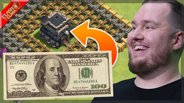 What does $100 get you in Clash of Clans?