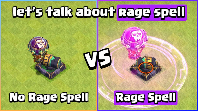 How Strong is Rage Spell | Clash of Clans