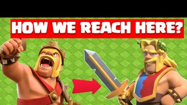 Evolution of Barbarian King over the Years l Clash of Clans l l Clashflict