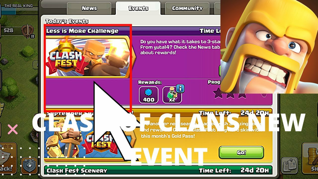 Clash of clans new event .