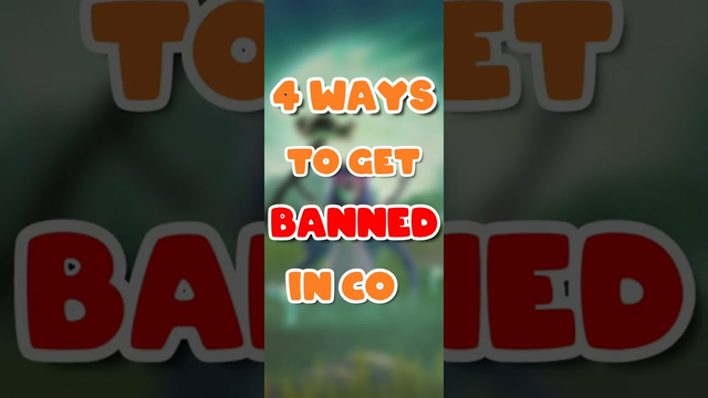 DO NOT do this things or you will get banned in clash of clans
