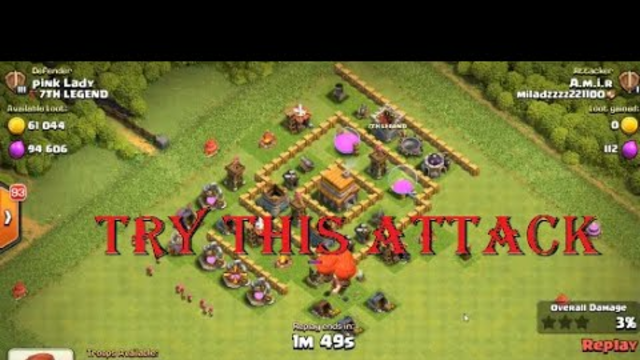 clash of clans th5 farming attack strategy| don't try attack th5 base| best th5 base