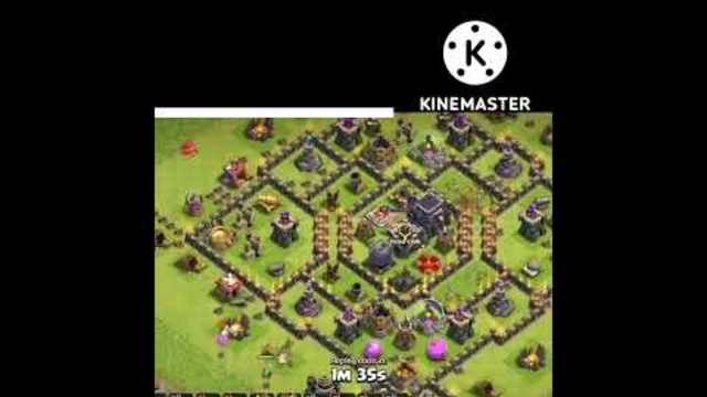 | coc gameplay||town hall 8 best attack trick || 3 Star attack trick |